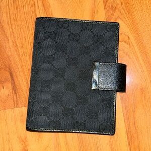 Authentic Gucci GG Canvas Agenda